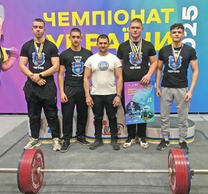 Спортсмени з Чортківщини вибороли нагороди на чемпіонаті України з пауерліфтингу