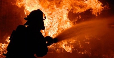 На Тернопільщині загорівся недіючий маслозавод