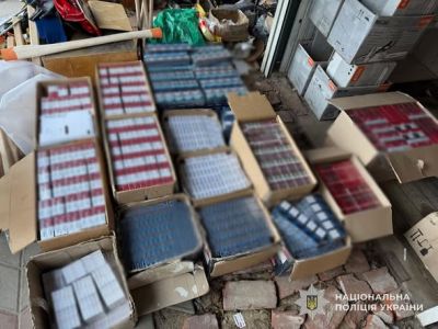 Поліцейські викрили тернополянина у збуті фальсифікованої тютюнової продукції