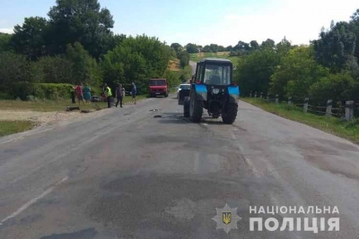 У результаті ДТП на Тернопільщині травмувалося двоє людей
