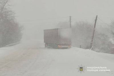 На Тернопільщині оголосили помаранчевий рівень небезпеки через ускладнення погодних умов