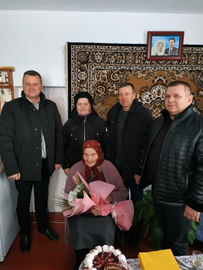 Жителька Тернопільщини відсвяткувала 100-літній ювілей