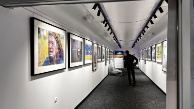 «Відвага нації»: до Тернополя приїхав унікальний мистецький потяг (фото)