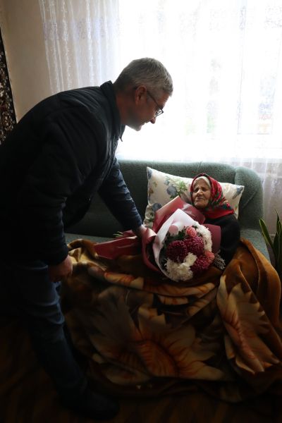 Довгожителька з Тернопільщини відзначила своє 100-річчя