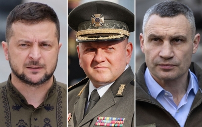 Лідери симпатій українців - Зеленський, Притула, Кличко і Залужний (опитування)