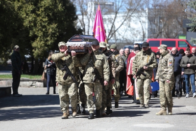 У Тернополі попрощалися з Володимиром Бродою, який загинув в боях за Україну (фоторепортаж)
