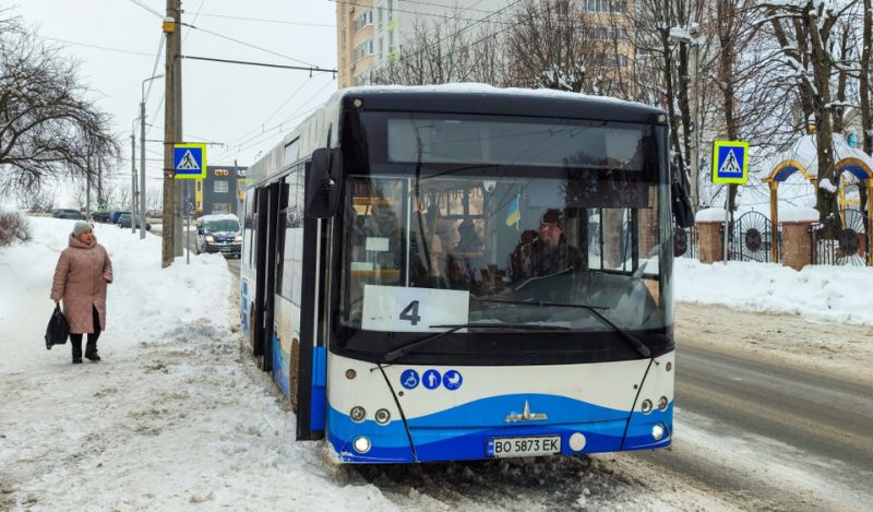 У Тернополі через масив «Східний» тимчасово не курсують тролейбуси