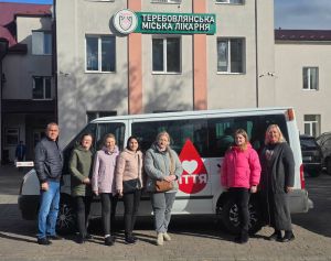 Рекордна кількість донорів за час виїздів бладмобіля