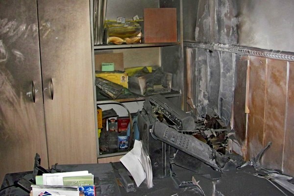 В історичній частині Тернополя пожежа