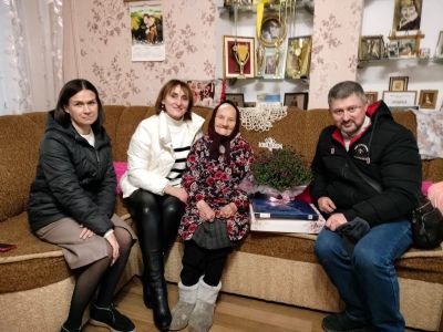 Довгожителька з Тернопільщини відзначила поважний ювілей