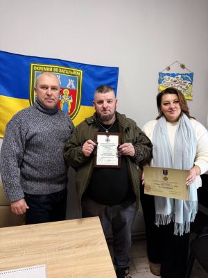 Воїна з Тернопільщини відзначили нагородами Головнокомандувача ЗСУ