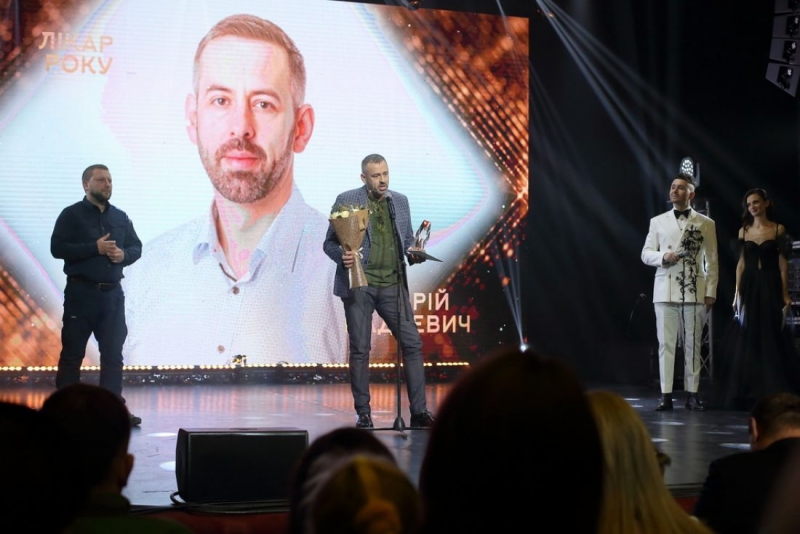 Волонтер «Української команди» Андрій Надкевич отримав нагороду «Лікар року» на Тернопільщині