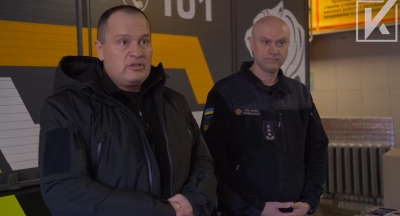 «Українська команда» передала підшоломники для всіх працівників Голосіївського підрозділу ДСНС, - Палатний
