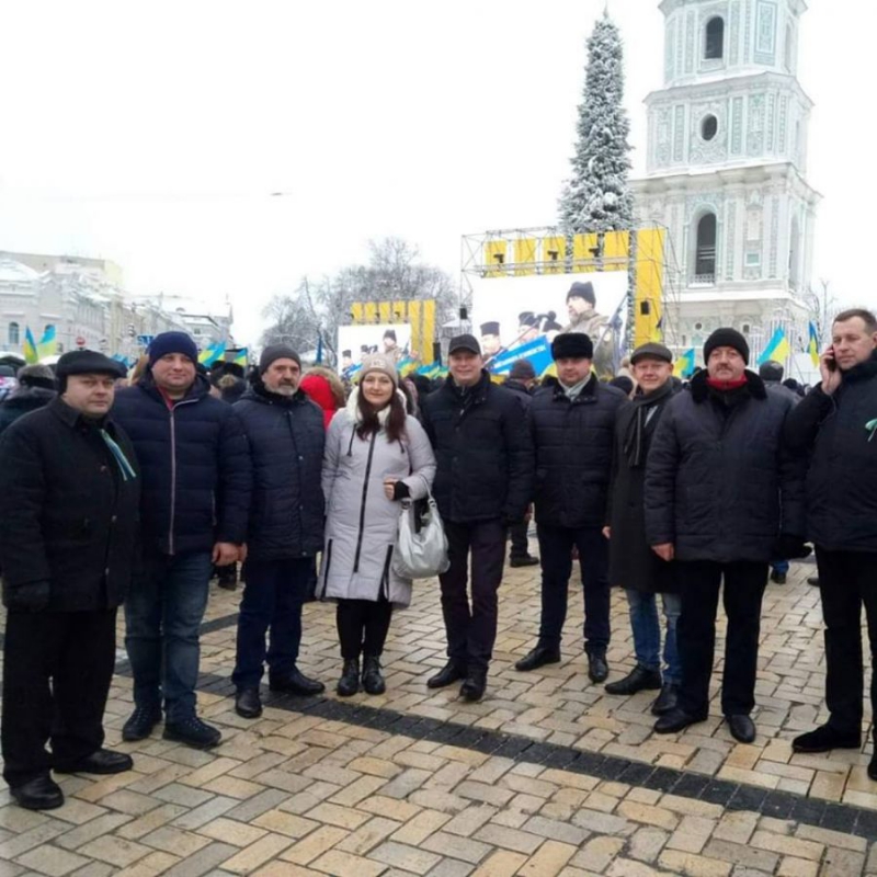 Очільник Збаражчини взяв участь у заходах на підтримку помісного собору