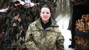 Ольга — позивний «Відьма»:історія військовослужбовиці 105 бригади
