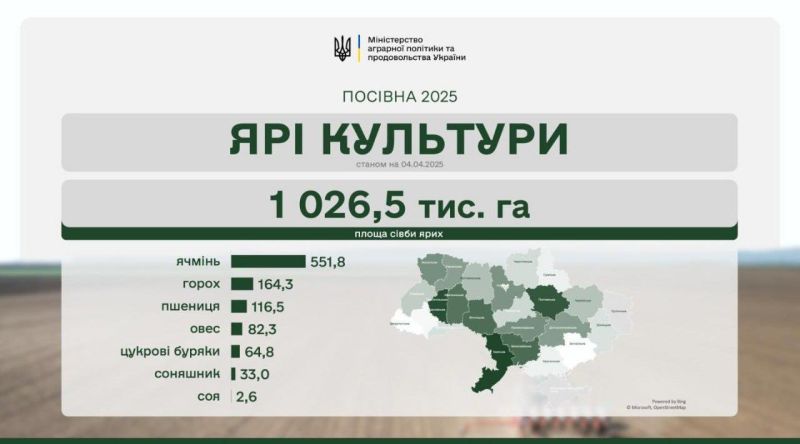 Тернопільщина знову серед аграрних лідерів весняної посівної