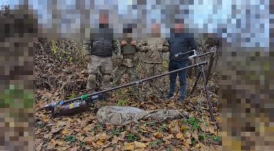 Воїни 105-ї бригади отримали пневматичну катапульту від «Української команди» Тернопільщини