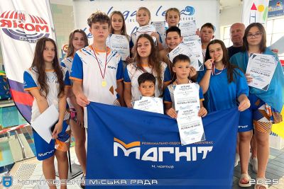 Юні плавці з Тернопільщини вибороли численні нагороди на змаганнях у Польщі