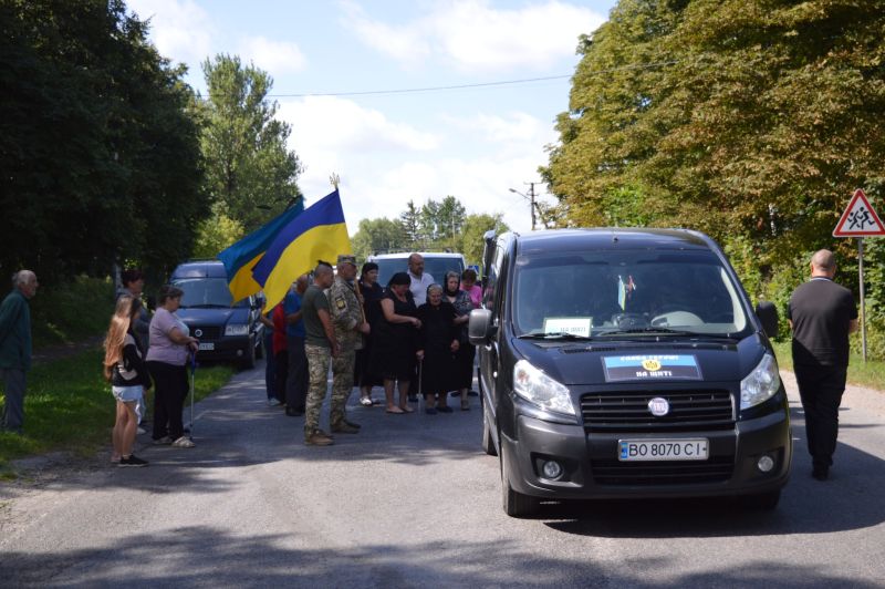 Тернопільщина попрощалася із полеглим захисником Андрієм Михальчуком