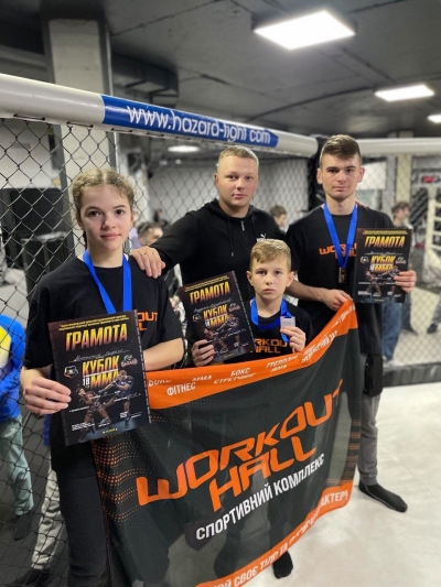 Два «золота» та одне «срібло» вибороли спортсмени Workout Hall на кубку в Івано-Франківську