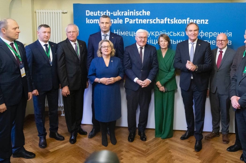 Кличко зустрівся з президентом ФРН Штайнмаєром та міністром економрозвитку Шульце: йшлося про військову та фінансову підтримку