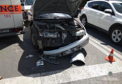 У Тернополі трапилася аварія за участі 5-ти автомобілів