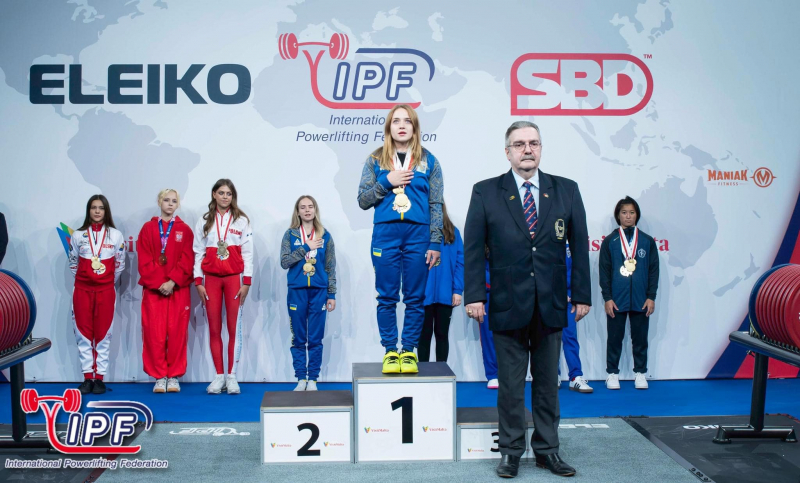 Студентка з Тернополя стала чемпіонкою світу з пауерліфтингу