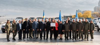 Україна отримала 10 мобільних лабораторій для оцінки шкоди довкіллю