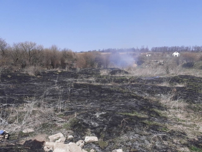 У селі на Тернопільщині спалахнули одразу дві пожежі (фото)