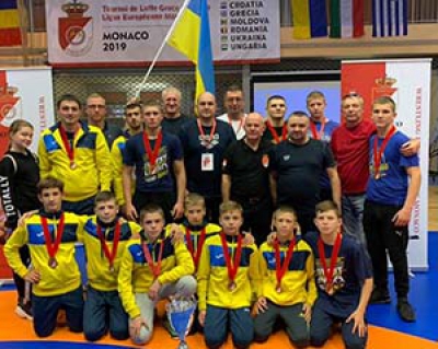Тернополяни - бронзові призери Європейської Ліги з греко-римської боротьби