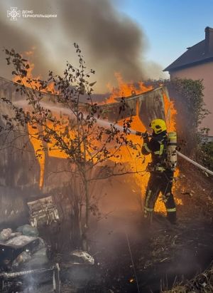 Під час пожежі на Тернопільщині загинула людина