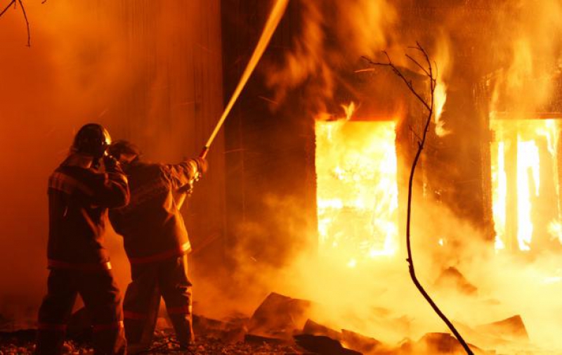 На Тернопільщині горів житловий будинок