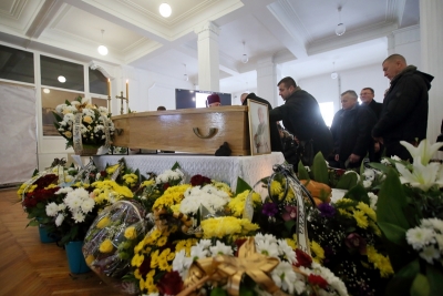З головою Всеукраїнського товариства «Лемківщина» Олександром Венгриновичем сьогодні попрощалися у Тернополі (фоторепортаж)