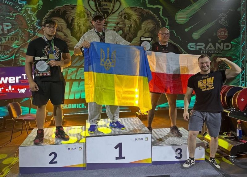 Тернополяни Ігор та Данило Побери — чемпіони Польщі з пауерліфтингу