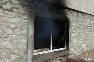 Неподалік Тернополя горів дачний будинок